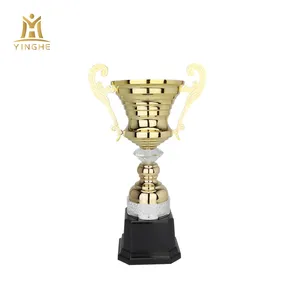 Champion sport trophy cup world metal crystal cup