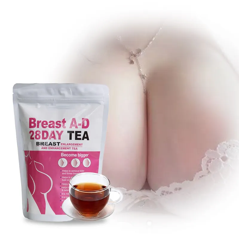 Hot Sell High Quality breast enlargement natural Sexy Bust Fast Growth boobs Firming Sexy Care papaya enhancement tea For Women