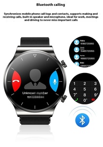 <span class=keywords><strong>Reloj</strong></span> Deportivo Inteligente <span class=keywords><strong>de</strong></span> Alta Gama con Pantalla AMOLED, Carga Inalámbrica, Llamadas, Pago NFC, Resistente al Agua IP68, Android, Alarma, Correa <span class=keywords><strong>de</strong></span> Silicona - Product Image 3