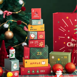 Caja de Calendario de Adviento Personalizada Estilo Amor, Cartón Rígido de 2mm, Caja Magnética de Navidad para Velas, Jabones y Regalos, Bajo MOQ - Product Image 6