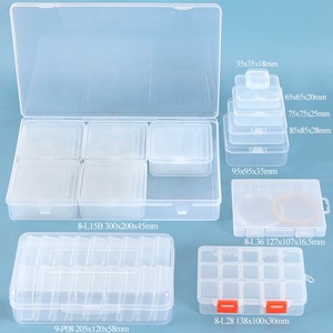 Sunshing nhựa sectioned Hộp Ngăn các bộ phận lưu trữ Hộp nhựa lưu trữ <span class=keywords><strong>box</strong></span> với ngăn lưu trữ đồ trang sức container - Product Image 3