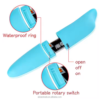 JoyPark Heißer Günstiger Mini G-Punkt Klitoris-Stimulator Elektrischer Delfin-Vibrator Vibrierender Ei-Massage Bullet Vibrator für Frauen