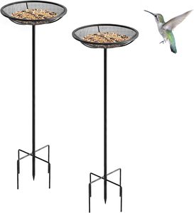 Mangeoire et abreuvoir pour oiseaux en métal, vente en gros, très demandés - Product Image 1