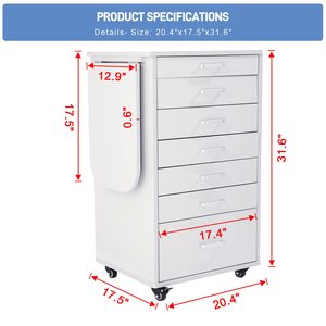 <span class=keywords><strong>Mobi</strong></span> per Assistente Medico Dentale Carrello Metallico Professionale per Stoccaggio Strumenti in Ospedali e Scuole - Product Image 3
