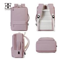 Sac à dos minimaliste Dijiang pour ordinateur portable, idéal pour le travail et les voyages, avec compartiment dédié pour ordinateur portable et pochette pour documents