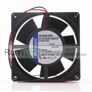 Original German EBMPAPST 12V 48V DC24V 0.25A EC AC 9232 9CM inverter large air volume 3314/39 H3U cooling fan