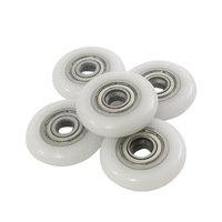 Roue de roulement en nylon polyuréthane thermorésistant à haute charge, revêtement anti-arc, moulée par injection, résistante à l'usure, pour chariot robuste