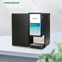 Máquina Expendedora Automática de Bebidas TWBEVERAGE IOT, Dispensador de Jugo y Sirope BIB con Pantalla Táctil LED Inteligente para Tiendas