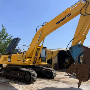 Nouvelle arrivée, conception originale, excavatrice sur chenilles Komatsu PC450-7 d'occasion, godet de 2,1 m, poids opérationnel de 45 tonnes, moteur, boîte de vitesses prêts à l'emploi - Product Image 2