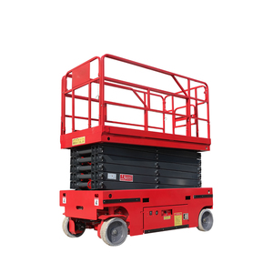 Plataforma Elevadora de Tijera Móvil Hidráulica de 12m/16m con Batería, Elevador de Personal Portátil de 12m - Product Image 6