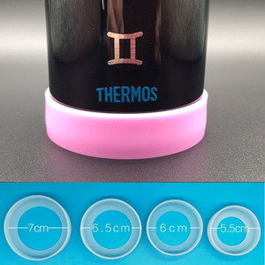 ปลอกแก้วซิลิโคนกันลื่น ทนความร้อน ใช้ซ้ำได้ สำหรับแก้วน้ำ - Product Image 3