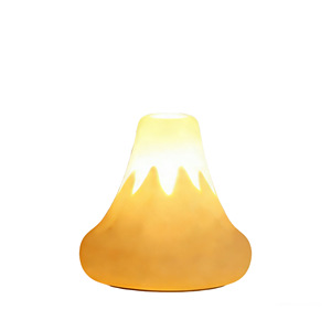 Luz nocturna LED multicolor con control remoto, diseño de volcán de silicona, para dormitorio, mesita de noche, alimentación, color personalizable - Product Image 3