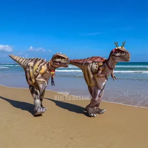 Disfraz de dinosaurio Raptor Animatronic con patas ocultas de 6,5 M