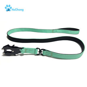 Correa Táctica para Perro con Clip de Aluminio, Acolchado de Neopreno y Cinta de Nailon Suave Premium Personalizada con Logotipo - Product Image 1