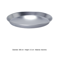 Moule à gâteau en aluminium Ø 36 cm H 3,5 cm Ballarini