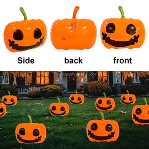 Joyee Décoration Gonflable Citrouille d'Halloween à Suspendre en PVC, Mignonne <span class=keywords><strong>Jack</strong></span>-<span class=keywords><strong>O</strong></span>'-<span class=keywords><strong>Lantern</strong></span> pour Fêtes Intérieures et Extérieures, Décoration de Porte - Product Image 6