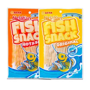 Malaysia APAM NELAYAN Import Seafood Exotic Snack Fish 25g Deep-sea Instant Spicy Snacks
