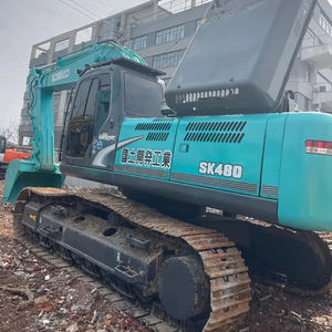 Excavadora usada Kobelco 480 Excavadora de alto rendimiento para movimiento de tierras Excavadora Kobelco Sk480 - Product Image 3