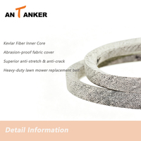 Sabuk Penggerak Dek Tertutup 1/2"x 140.375" 1106892 Sabuk Pengganti Untuk Mesin Pemotong Rumput T oro Time Cutter