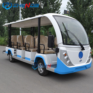 Air-conditioned Bus 17 Seats Electric Sightseeing Bus New Bus With CE Certification - Product Image 2