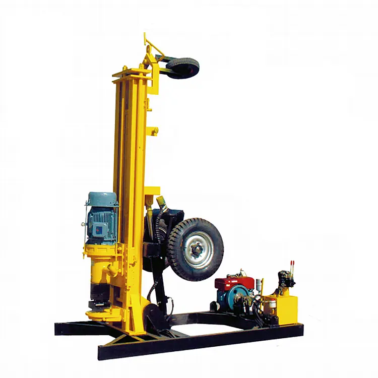 Portable rotary water well drilling rig SR200D electric power water well drilling rig for sale