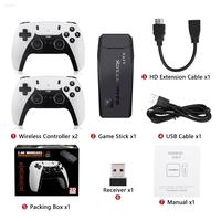 Console de Jeu Rétro Classique Gepaide M8 Pro avec Manettes Sans Fil 2.4G et 20000 Jeux – Compatible NES, FC, SNES, GB, GBC, MD