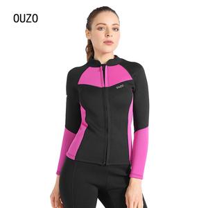 Traje <span class=keywords><strong>de</strong></span> buceo <span class=keywords><strong>de</strong></span> 1,5mm para <span class=keywords><strong>mujer</strong></span>, traje <span class=keywords><strong>de</strong></span> neopreno separado <span class=keywords><strong>de</strong></span> manga larga y traje <span class=keywords><strong>de</strong></span> baño, traje <span class=keywords><strong>de</strong></span> surf, estilo <span class=keywords><strong>chaqueta</strong></span> - Product Image 3