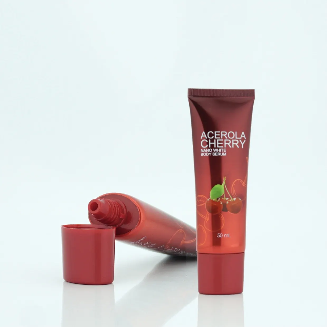 100% Sustainable Eco-Friendly Flat Oval Sugar Cane Sugarcane Resin Tube Cosmetic Packaging for Hand Cream Sun Cream