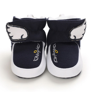 Botas de Invierno para Bebés Recién Nacidos, Algodón Cálido, Al Por Mayor, Novedad de <span class=keywords><strong>2021</strong></span>, Zapatos con Alas de Ángel Encantadoras, Felpa Suave, Suela Suave, Botines para Bebés - Product Image 3