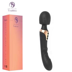 Sexspielzeug Doppel köpfiger Vibrator Weiblich Vibrierende Männer und Frauen Flirten Massage Sex produkte Vibrierende Massage stange - Product Image 1