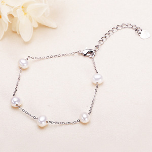Pulsera de Perlas de Agua Dulce de Alta Gama de Zhuji, Edición Coreana, Cielo Estrellado, Hecha a Mano por una Celebridad de Internet - Product Image 3