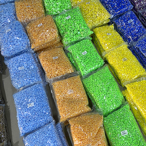 Diskon Besar 2Mm 3Mm 4Mm 5Mm 6Mm 8Mm 10Mm Punggung Datar Setengah Mutiara Abs Plastik Tanpa Lubang - Product Image 6