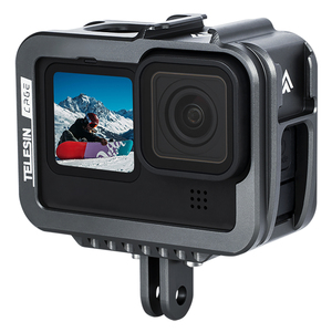 Cage de protection en métal <span class=keywords><strong>Telesin</strong></span> pour <span class=keywords><strong>GoPro</strong></span> <span class=keywords><strong>11</strong></span>, cadre de protection en métal pour caméras <span class=keywords><strong>GoPro</strong></span> Hero <span class=keywords><strong>11</strong></span>/10/9 - Product Image 5
