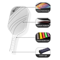 Fabricant de raquettes de pickleball en bois Zhensheng / Raquette de pickleball légère, durable, multicouche en poly-bois
