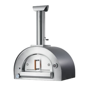 भारी शुल्क 1-बर्नर ब्लैक स्टेनलेस स्टील 304 गैस पिज्जा ओवन आधुनिक एलपींग ईंधन आसान असेंबली धूम्रपान रहित आउटडोर - Product Image 1