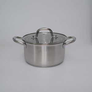 Juego de Utensilios de Cocina de Acero Inoxidable con Tapas de Vidrio, Compatible con Inducción, Mango Resistente al Calor, Olla para Salsas, Sopa, Leche, Sartén - Product Image 6