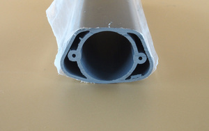 โปรไฟล์พลาสติก PVC เป็นมิตรกับสิ่งแวดล้อม ทนทาน รุ่น LX Chemical LX5450 สำหรับโรงแรม โรงพยาบาล อาคาร ดีไซน์ทันสมัย ผลิตด้วยกระบวนการอัดรีดพลาสติก - Product Image 2