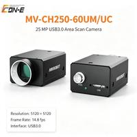 Caméra de vision industrielle USB3.0 25MP, obturateur à défilement CMOS, 14,8 ips, haute résolution, inspection AOI PCB MV-CH250-60UM-UC