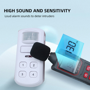 Sensor de Movimiento PIR Inteligente para el Hogar, <span class=keywords><strong>Alarma</strong></span> Antirrobo Infrarroja con Teclado, Material ABS, Sistema de Seguridad para el Hogar, Funciona con Batería - Product Image 3