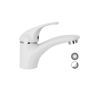 Miscelatore Monocomando per Lavabo Serie Marzia, Finitura Cromata, Design Moderno - Product Image 1