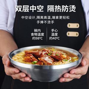 Stainless Steel Bowl 304 V-Shaped Durable For Hotel Use Child Safe Solid Color - Product Image 4