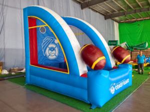 Terrain de football gonflable commercial pour <span class=keywords><strong>location</strong></span> événementielle, grand jeu de buts intérieur/extérieur, idéal pour fêtes, carnavals et divertissement pour enfants et adultes, en promotion - Product Image 4