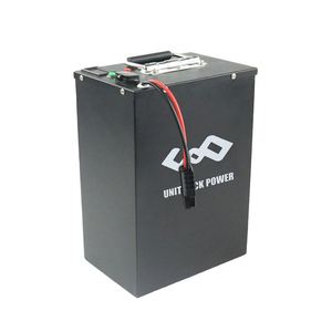 แบตเตอรี่ Lifepo4 48 โวลต์ ความจุสูง 50ah เซลล์ LiFePO4 ชุดแบตเตอรี่พร้อมกล่องโลหะ พร้อม BMS 100 แอมป์ สำหรับจักรยานไฟฟ้า สกู๊ตเตอร์ไฟฟ้า - Product Image 1