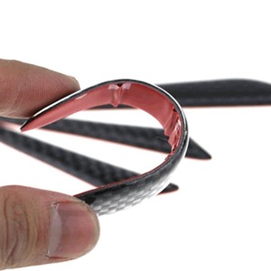 T-carbon-tiras de pegamento anticolisión para puerta de coche, accesorios de moldura para Borde de puerta de coche - Product Image 4