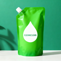 Sachet Doypack imprimé sur mesure avec bec verseur 1L 2L pour lessive en poudre, savon liquide et liquide vaisselle