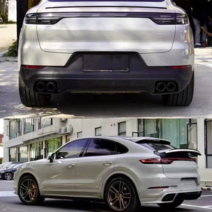 Housse de pare-chocs pour voiture Kit de carrosserie améliorée pour <span class=keywords><strong>porsche</strong></span> Cayenne Coupe 2018-2023 Upgrade to Coupe Turbo <span class=keywords><strong>Techart</strong></span> - Product Image 3