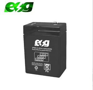 <span class=keywords><strong>Batterie</strong></span> au plomb scellée 6V 4.5Ah 5AH pour systèmes d'alimentation sans interruption - Type AGM sans entretien, décharge à haut débit - Product Image 3