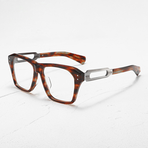 Gafas Rectangulares de Montura Completa, Lentes de Resina de Color Sólido, Anti Luz Azul, Unisex, para Uso Diario - Product Image 2