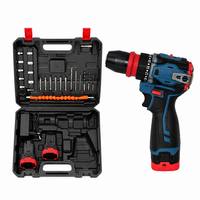 Perceuse sans fil 16,8 V sans balais mains libres avec batterie au lithium, vitesse variable, contrôle du couple 10 mm, tournevis électrique