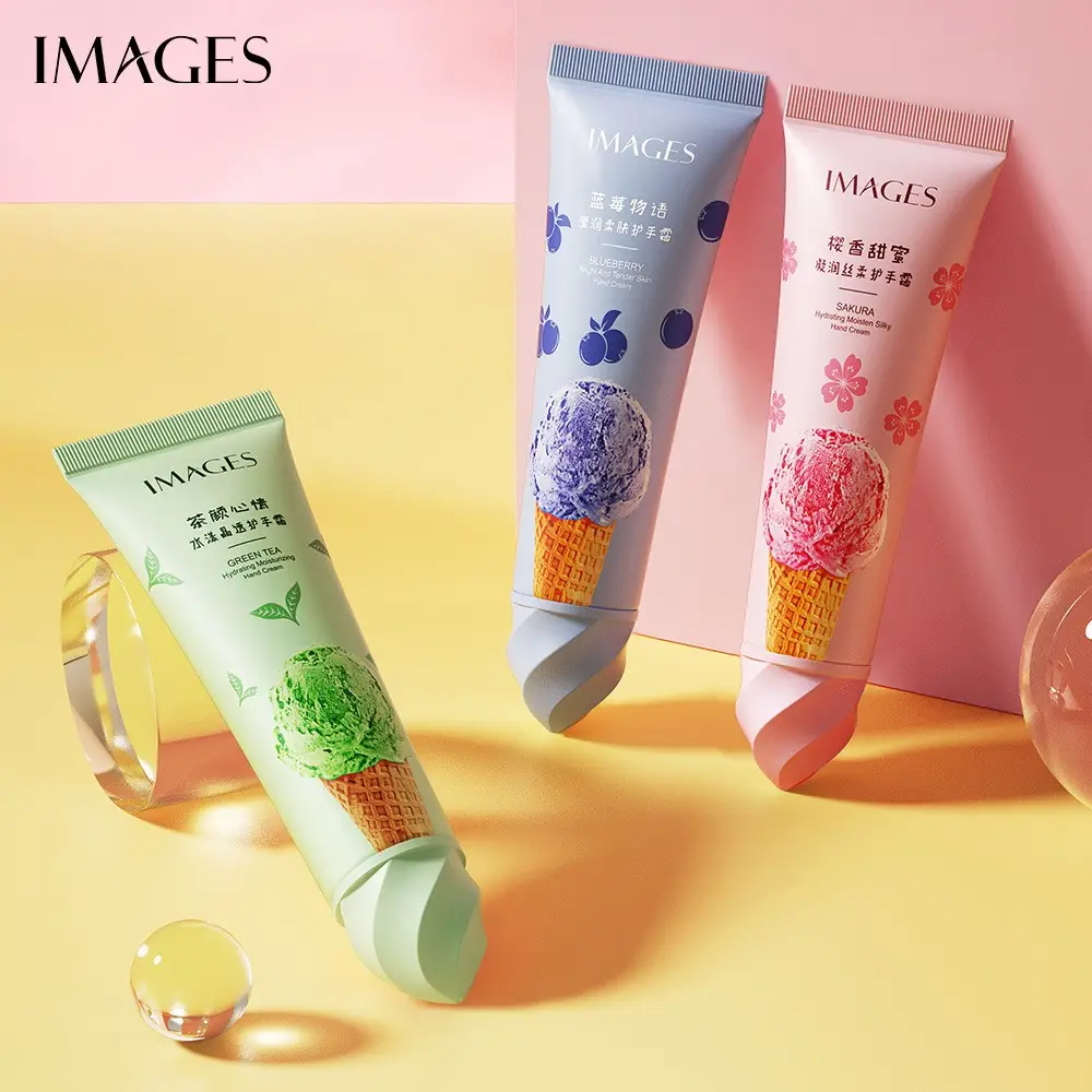 Cosmetics Flower and fruit plant extract Peach Tender skin Moisturizing ice cream hand cream custom logo